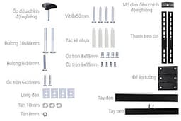 Khung treo tivi xoay 19 - 37 inch X4.3 - Hàng chính hãng