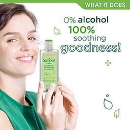 Nước Hoa Hồng Simple Kind To Skin Soothing Facial Toner 200ml - Mẫu Mới