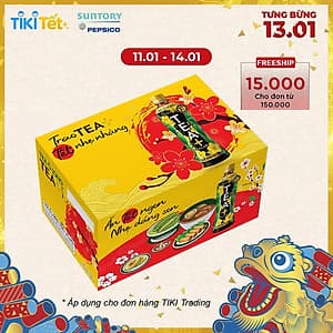 Thùng 24 Chai Trà Ô Long Tea+ Plus (350ml / Chai)
