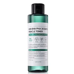 Bộ 3 sản phẩm ngăn ngừa và thâm Some By Mi AHA-BHA-PHA 30 Days Miracle (Toner, Serum, Cream)