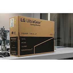 Màn Hình Gaming LG UltraGear 27GL650F-B 27 inch Full HD (1920 x 1080) 1ms 144Hz IPS FreeSync - Hàng Chính Hãng