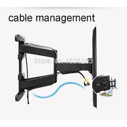 Giá treo tivi đa năng góc 4 tay nhập khẩu NB 757-L400 cho tivi 32-70 inch