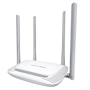 Bộ Phát Wifi (Router Wifi) Mercusys MW325R 300Mbps (Wifi 4 Ăng ten - 4 cổng ) - Hàng Chính Hãng