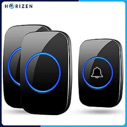  Chuông cửa không dây thông minh Horizen 1 nút bấm 2 chuông báo, chống nước khoảng cách sử dụng trong 300M - Horizen CH-02