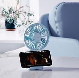 Quạt Thông Minh Mipow Flip Adjust Mini Fan MÀU TRĂNG- CHÍNH HÃNG 