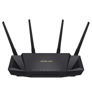 Gaming Router Wifi Asus RT-AX3000 Dual Band WiFi 6 (802.11ax) AX3000 Băng Tần Kép AiMesh AiProtection MU-MIMO OFDMA - Hàng Chính Hãng