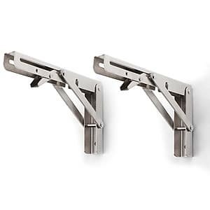 Bộ giá đỡ Ke bàn gấp treo tường thông minh thép không gỉ Mai Lee - Hàng chính hãng