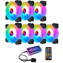 Bộ quạt tản nhiệt máy tính Coolmoon X RGB - Hàng nhập khẩu
