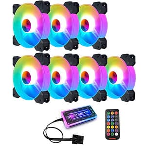 Bộ quạt tản nhiệt máy tính Coolmoon X RGB - Hàng nhập khẩu