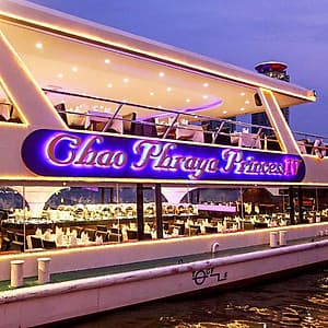 Xe Đưa Đón + Bữa Tối Trên Chao Phraya Princess (Từ Bến Tàu River City Pier)