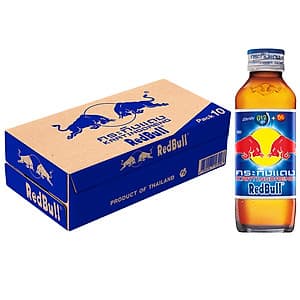 Thùng 50 Chai Nước Tăng Lực Red Bull Thái Lan (150ml x 50)