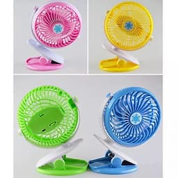 Quạt kẹp xe đẩy HN F168 - MÀU NGÃU NHIÊN