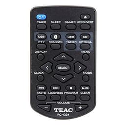 Amply Tích Hợp CD TEAC CR-H101- Đen - Hàng Chính Hãng