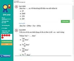 Khóa học TOÁN HỌC LỚP 4 NÂNG CAO - cô Ngọc Lan - 03 tháng