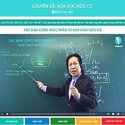 Khóa học CHUYÊN ĐỀ: HÓA HỌC HỮU CƠ - thầy Lê Minh Phấn - 06 tháng