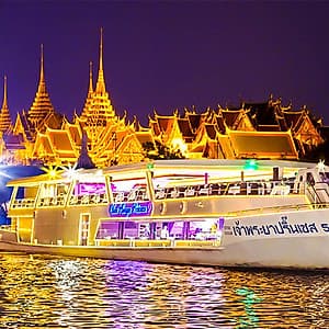 Bữa Tối Trên Chao Phraya Princess (Từ Bến Tàu Asiatique River Front Pier)
