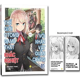 Thế Giới Otomegame Thật Khắc Nghiệt Với Nhân Vật Quần Chúng (Tập 1) - Tặng Kèm: 01 Postcard  (9 x 15 cm) Có Chữ Ký Tác Giả (Ngẫu Nhiên) + 01 Bookmark