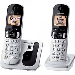 Điện thoại không dây Panasonic KX-TGC212 - Hàng Chính Hãng