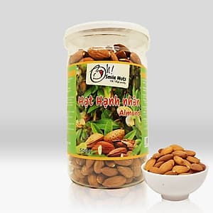 Hạt Hạnh Nhân Mỹ tách vỏ nướng hộp 500g