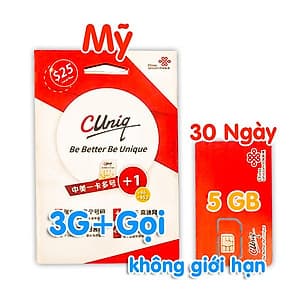 Sim Du Lịch MỸ-USA 5GB TỐC ĐỘ CAO, KHÔNG GIỚI HẠN DATA VÀ PHÚT GỌI TẠI MỸ