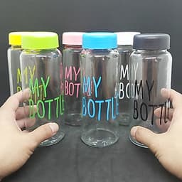 Bộ 2 Bình Thủy Tinh Đựng Nước My Bottle 500ml (Giao màu ngẫu nhiên)