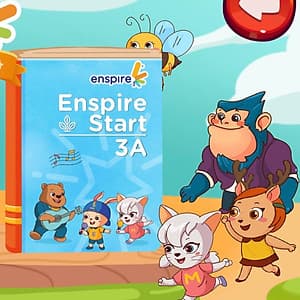 Ebook Enspire Start 3A, 3B - Tự học tiếng Anh tại nhà dành cho trẻ 5 - 6 tuổi