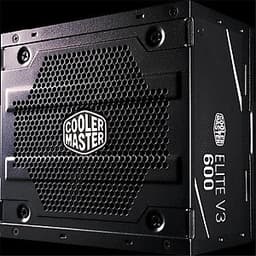 Nguồn Máy Tính Công Suất Thực Cooler Master Elite V3 600W - Hàng Chính Hãng