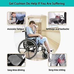 ĐÊM NGỒI 3D SILICON CAO CẤP THÔNG MINH CHỐNG ĐAU MỎI