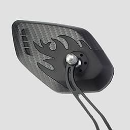 Bộ 2 Gương xe đạp, xe đạp điện cao cấp (kèm chốt gắn ghi-đông lỗ 8mm) xoay 360 độ chắc chắn, gương phẳng, góc lớn giúp đạp xe an toàn Mai Lee