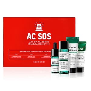Bộ Kit 4 Sản Phẩm Dưỡng Da Làm Giảm Mụn Some By Mi AHA-BHA-PHA 30 Days Miracle AC SOS Kit