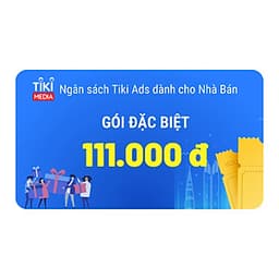 Ngân sách Tiki Ads dành cho Nhà Bán 111.000 đ