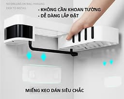 Kệ để đồ nhà tắm xoay 180 2 tầng sang trọng siêu chắc chắn, tiện dụng GD236-KNTXoay 