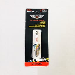 Bugi 3 Chấu Bạch Kim MC Racing Chân ngắn gắn Wave,Dream 