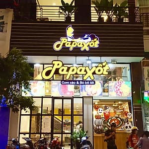 Cơm Xèo Thịt Lát Tại Hệ Thống PapaXốt 