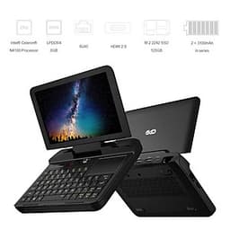 Máy tính bảng tablet windows Mini PC Aturos GPD Micro (Chip 4 nhân, DDR 4 8G, SSD M2 128G) - Black - Hàng chính hãng