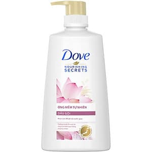 Dầu Gội Dove Óng Mềm Tự Nhiên 640g