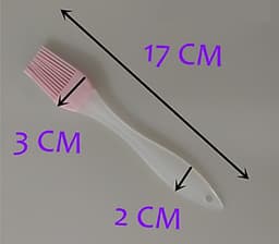 Combo 4 Cây Cọ Silicon Cán Trong Quét Dầu, Bơ, Kem Trang Trí Bánh (ngẫu nhiên)