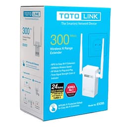 Bộ Kích Sóng Wifi 300Mbps Totolink EX200 - Bộ Mở Rộng Sóng Wifi (Tặng kèm bộ vệ sinh máy tính, điện thoai) - Hàng Chính Hãng