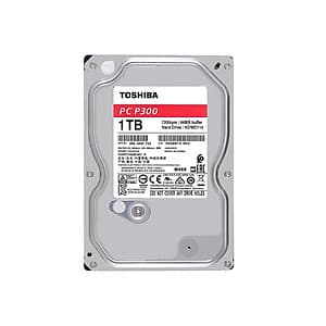 Ổ Cứng HDD Toshiba 1TB P300 series (64MB) 7200rpm SATA3 HDWD110UZSVA - Hàng Chính Hãng