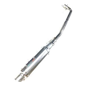Pô Leovince bạc + cổ pô Sirius 