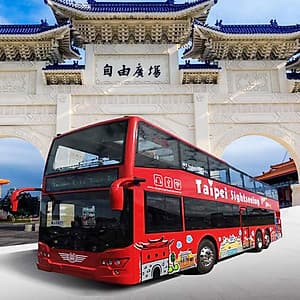 Vé 4 Tiếng Hop On Hop Off Đài Bắc (Taipei Double Decker Bus)