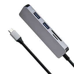 Hub chia USB Type-C 5 Cổng USB 3.0/SD/TF Newdery 9866 - Hàng chính hãng