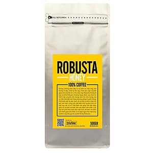 Cà phê Robusta Honey 500g - The Kaffeine 