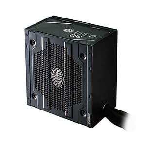 Nguồn Máy Tính Công Suất Thực Cooler Master Elite V3 600W - Hàng Chính Hãng