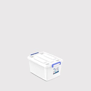 Thùng vuông 30 lít - có bánh xe Duy Tân 750 (52 x 32 x 27.5 cm) giao quai màu ngẫu nhiên thùng đựng thực phẩm đồ đa năng