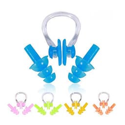 Bộ kit đi bơi bịt tai và bịt mũi  chất liệu Silicon cao cấp Yesure ( Giao màu ngẫu nhiên )