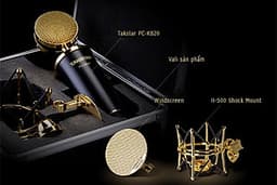 Micro Phòng Thu Âm Chuyên Nghiệp Takstar PC-K820
 - Hàng Chính Hãng