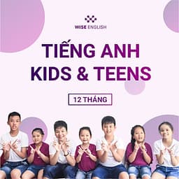 KHÓA HỌC KIDS & TEENS 12 THÁNG - RÚT NGẮN 80% THỜI GIAN HỌC MÀ VẪN ĐẠT HIỆU QUẢ CAO!