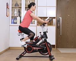 Xe đạp thể dục thể thao - xe đạp tập thể dục thể thao tại nhà X-SPEED tặng bóng bàn luyện phản xạ cao cấp + đồng hồ đo chỉ số + bình nước thể thao