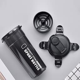 Bình Nhựa Đựng Nước Sports Lock & Lock HPL931NBK-PR 470ML - Đen